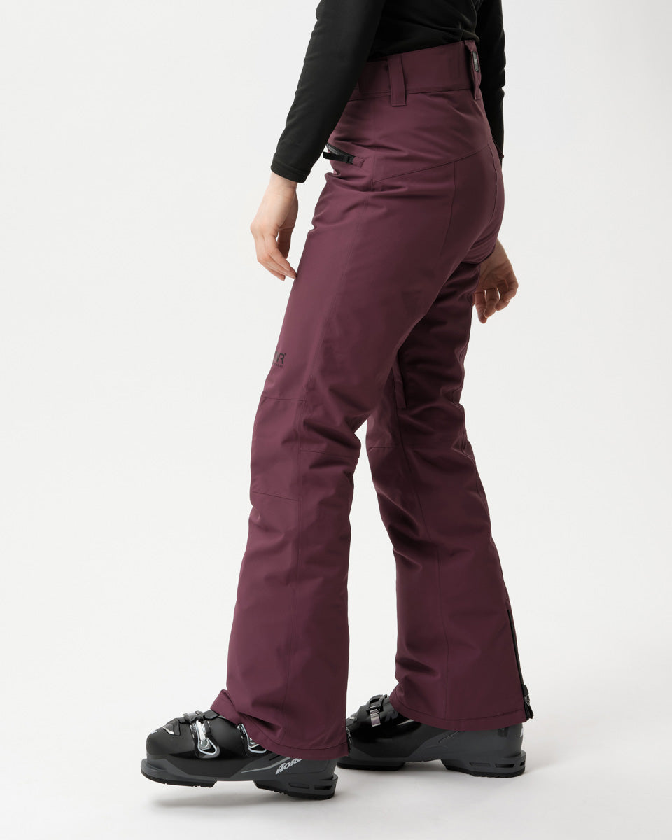 Cork Pants - Deep Cherry