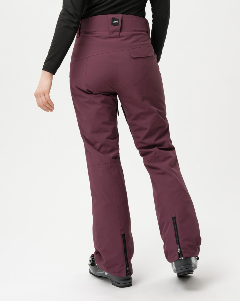 Cork Pants - Deep Cherry