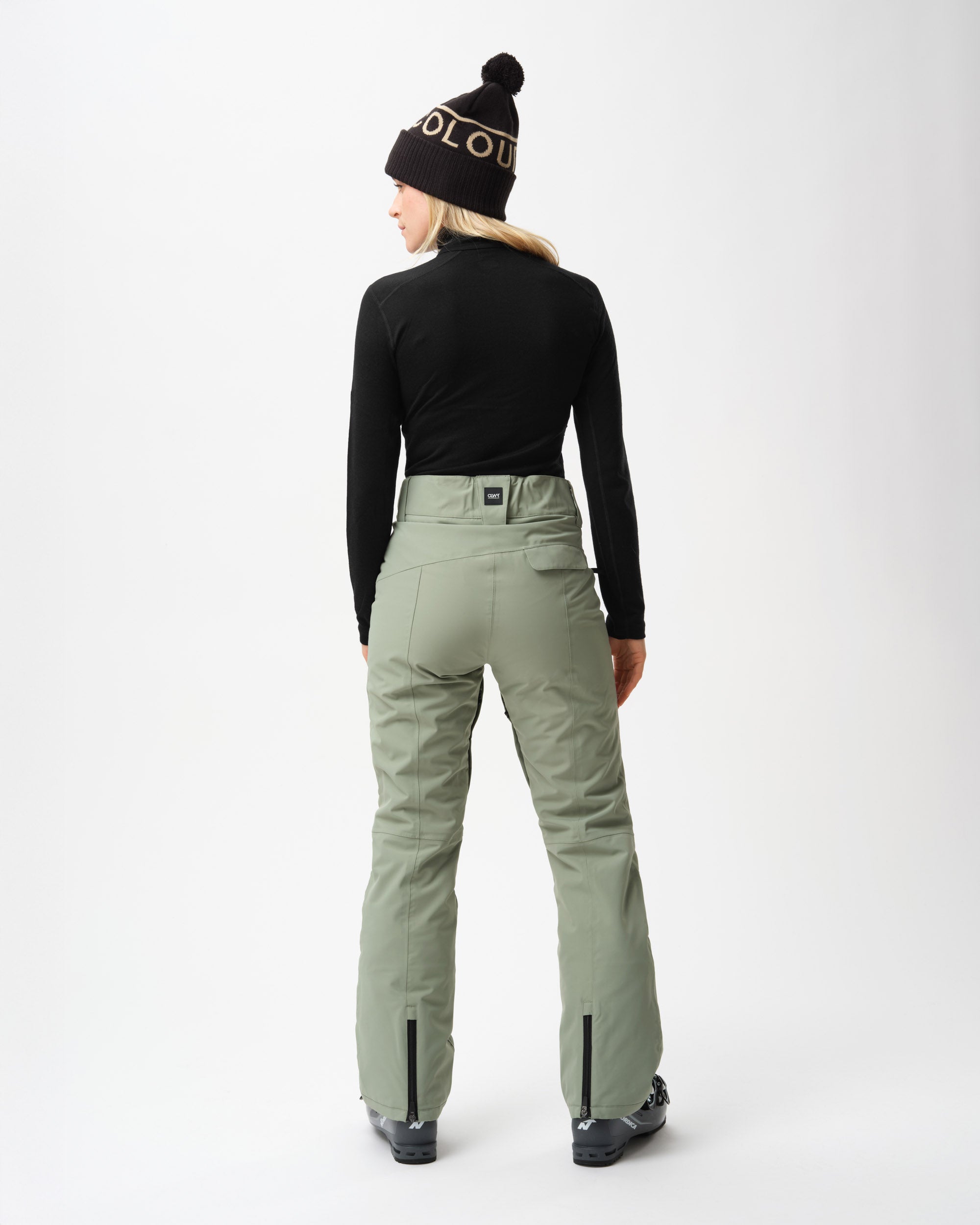 Cork Ski Pants Dam - Ljus Salvia