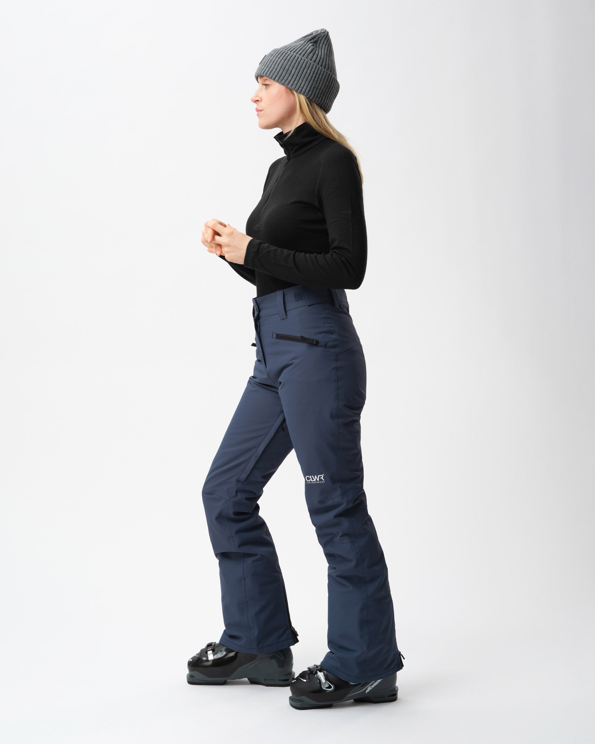 Cork Ski Pants Women - Navy