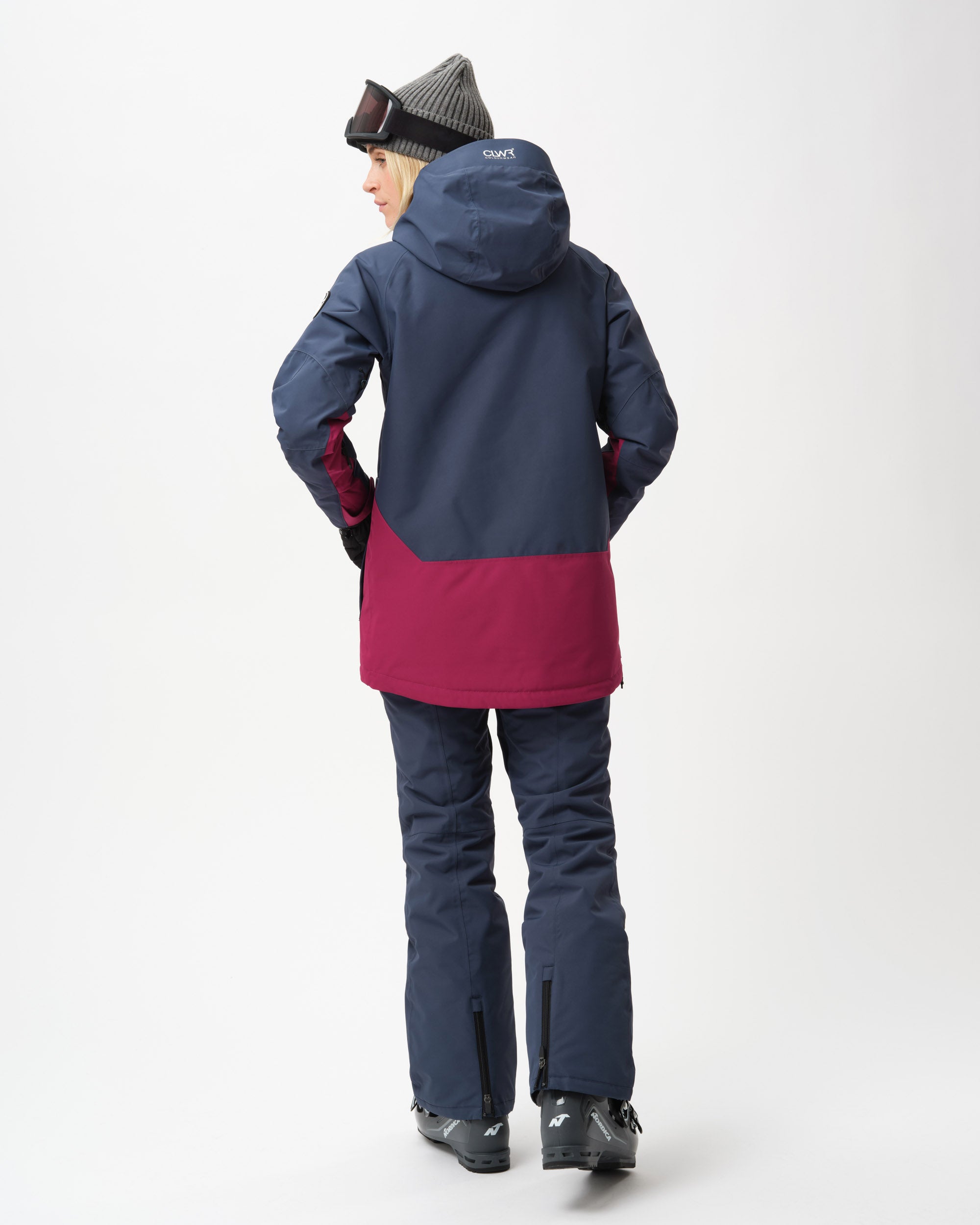 Signature Anorak Dam - Marinblå