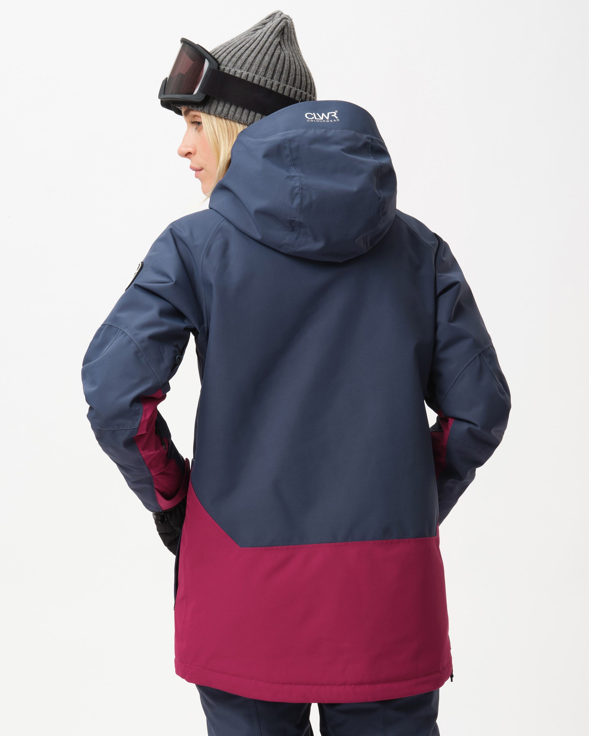 Signature Anorak Dam - Marinblå