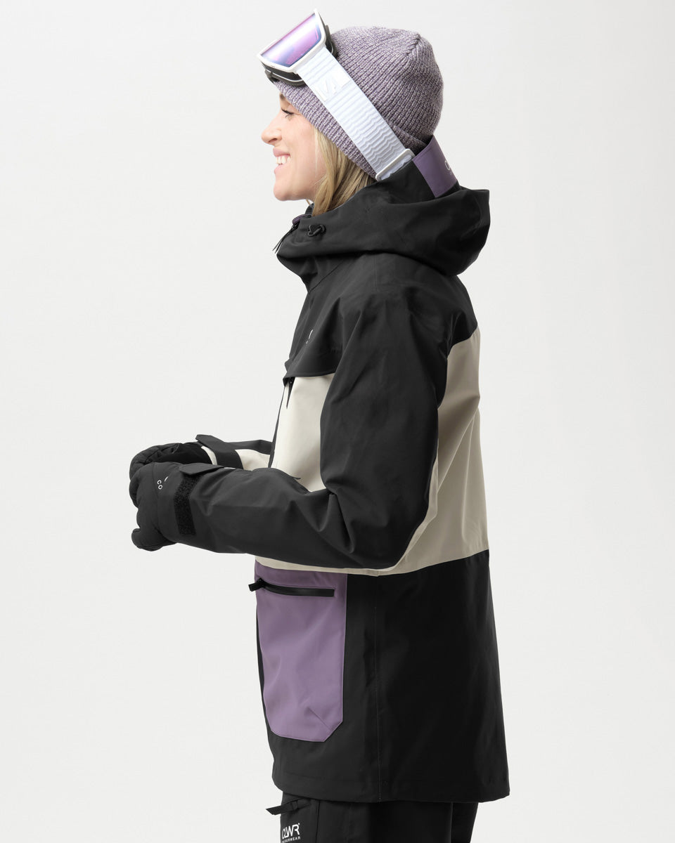 Transfer Jacket 3L Women - Black/Dust