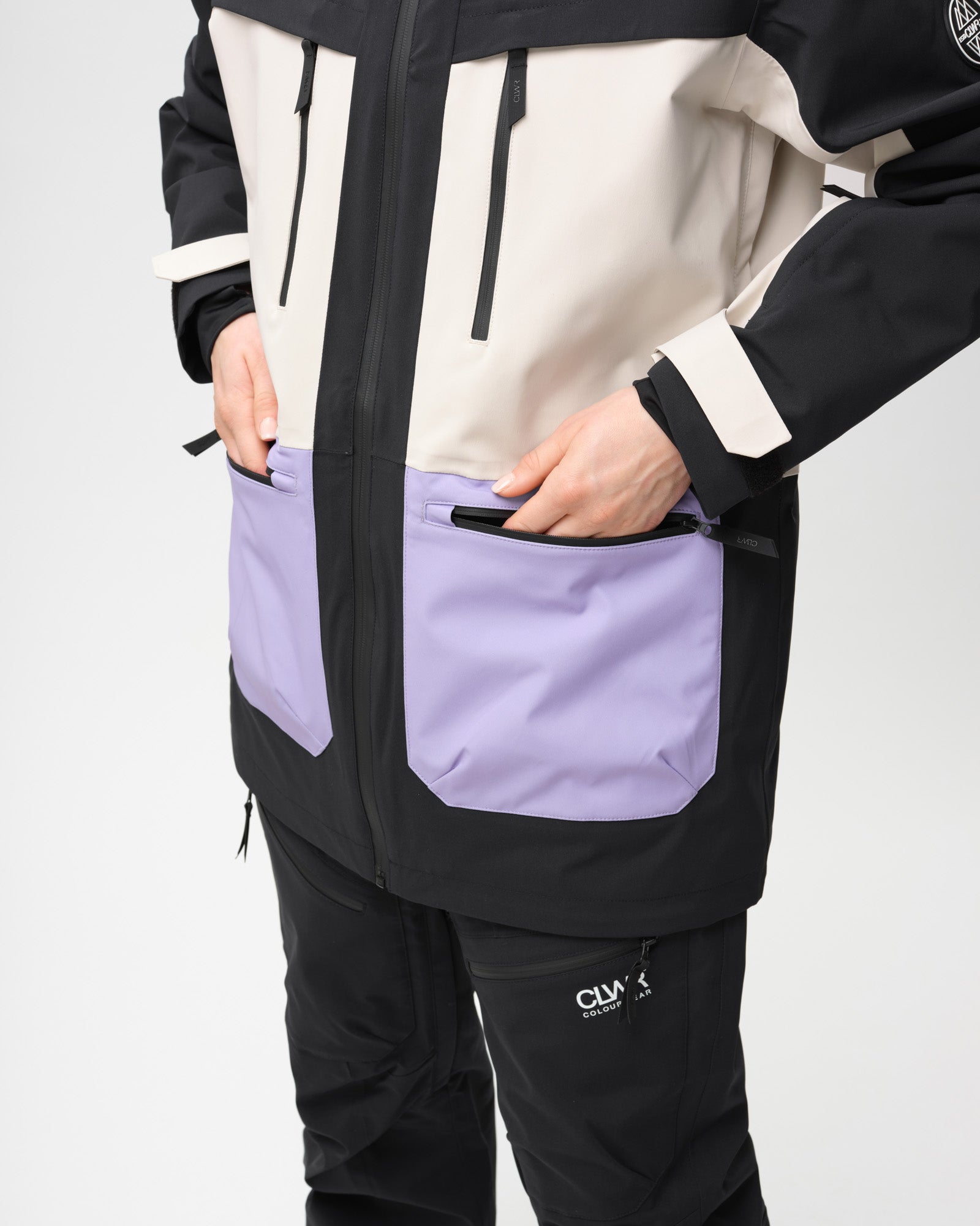 Transfer Jacket 3L Women - Taupe