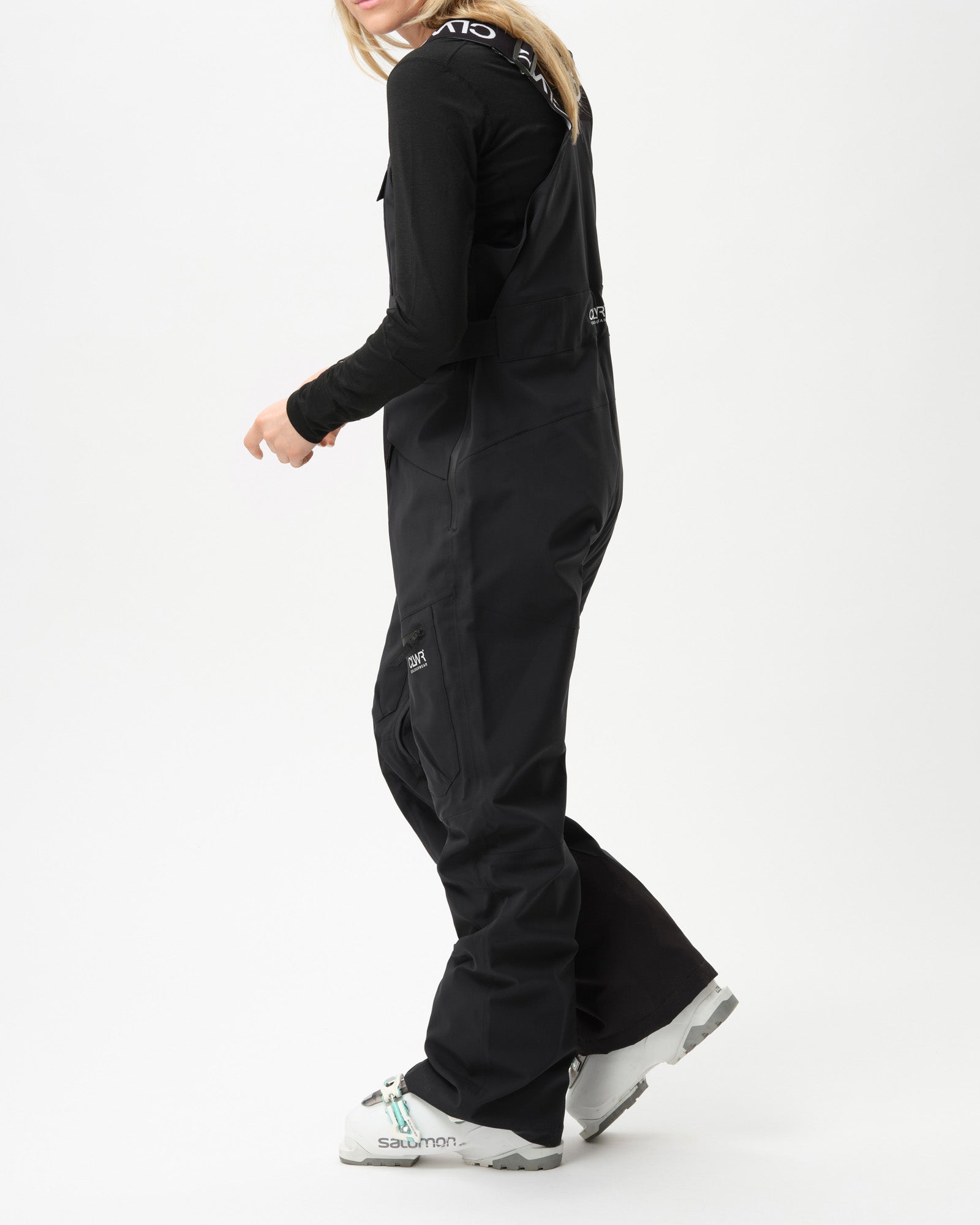 Transfer Bib Pants 3L Women - Black