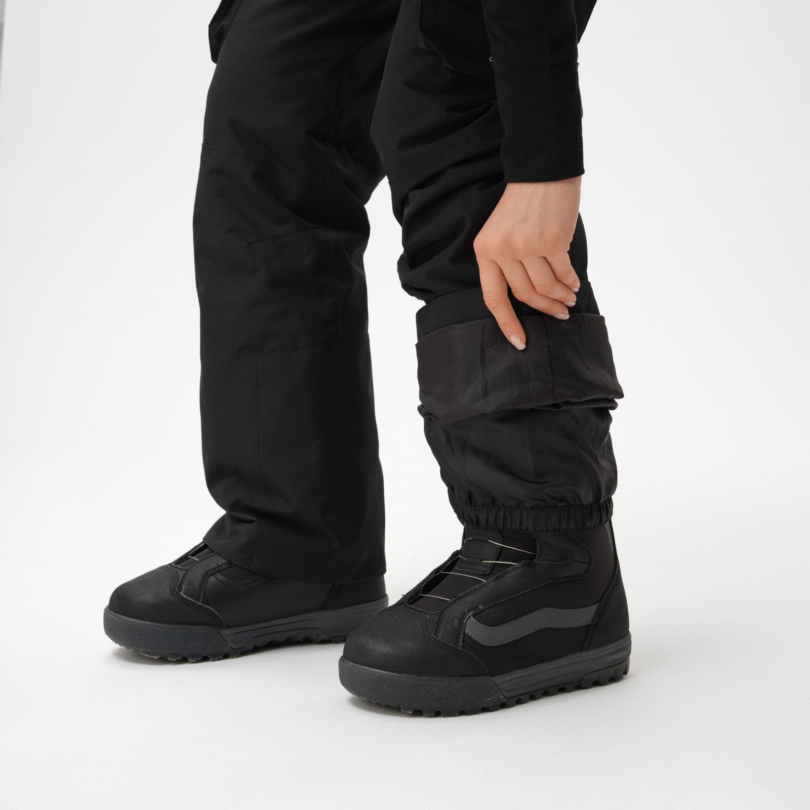 Elastic snow gaiters