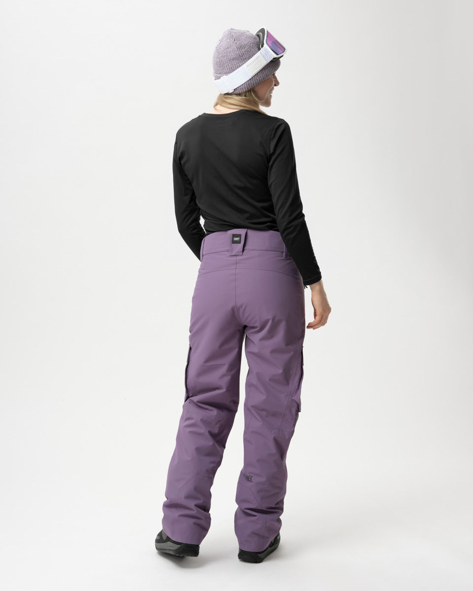 Cargo Pants Women - Dusty Purple