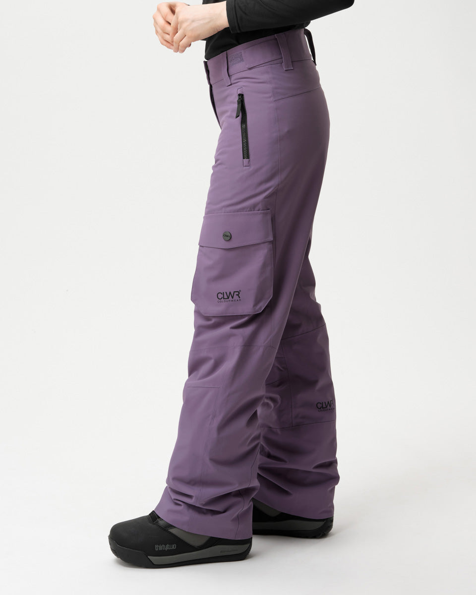 Cargo Pants Women - Dusty Purple