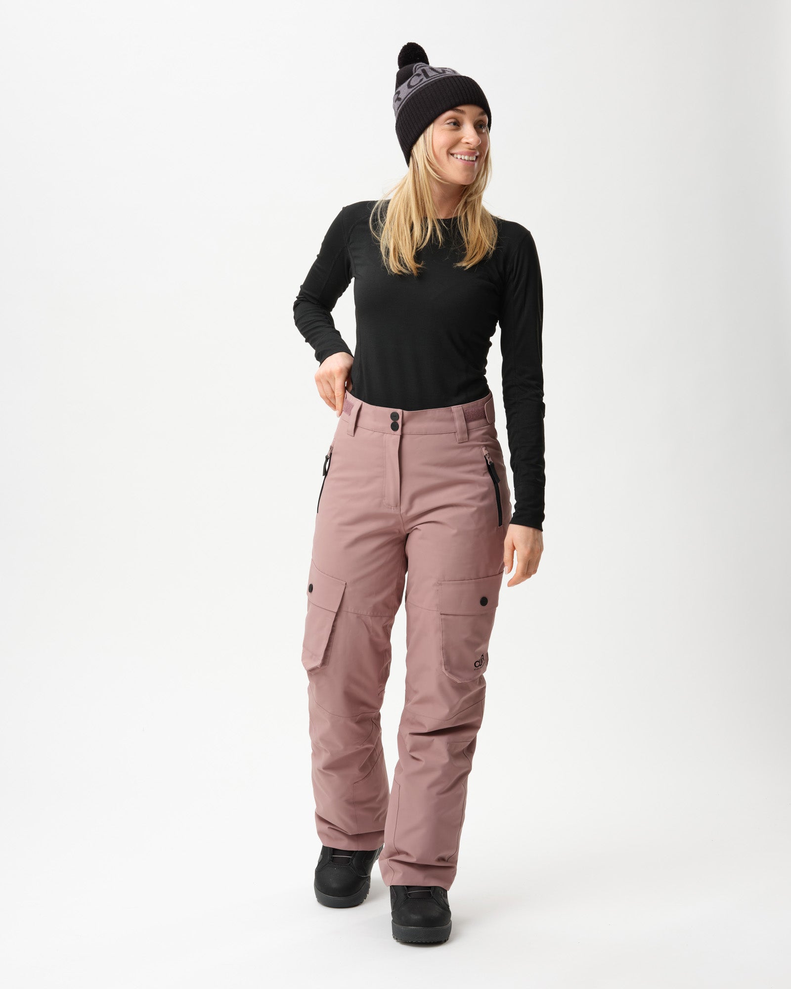 Cargo Pants Women - Taupe