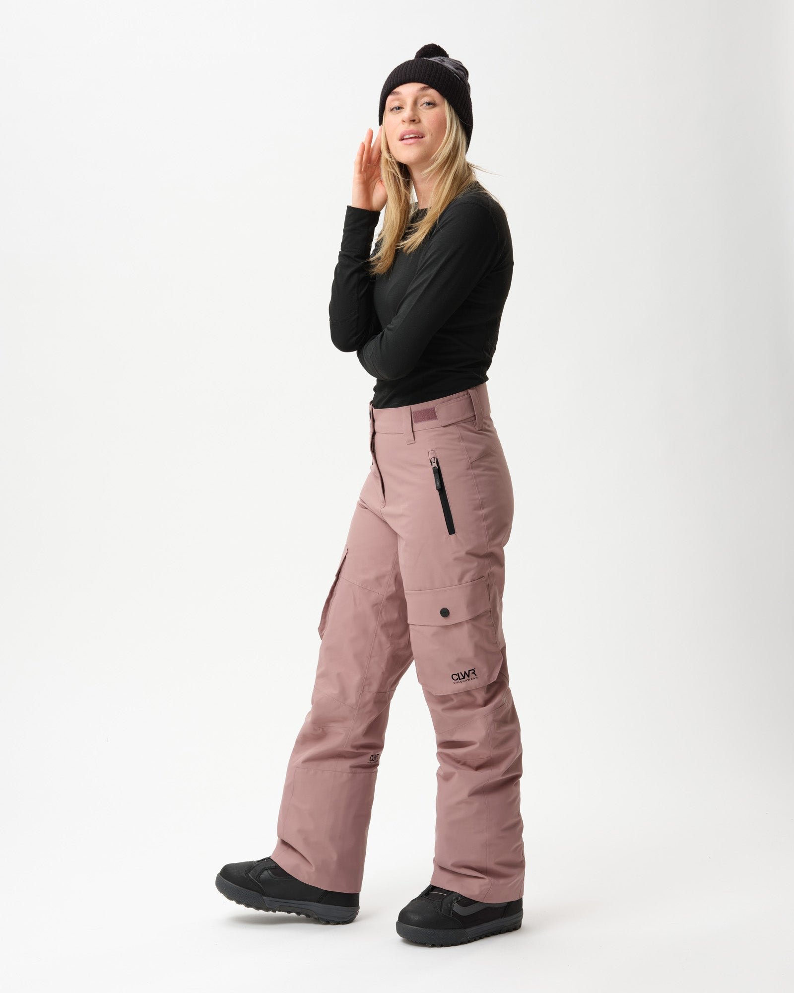 Cargo Pants Women - Taupe