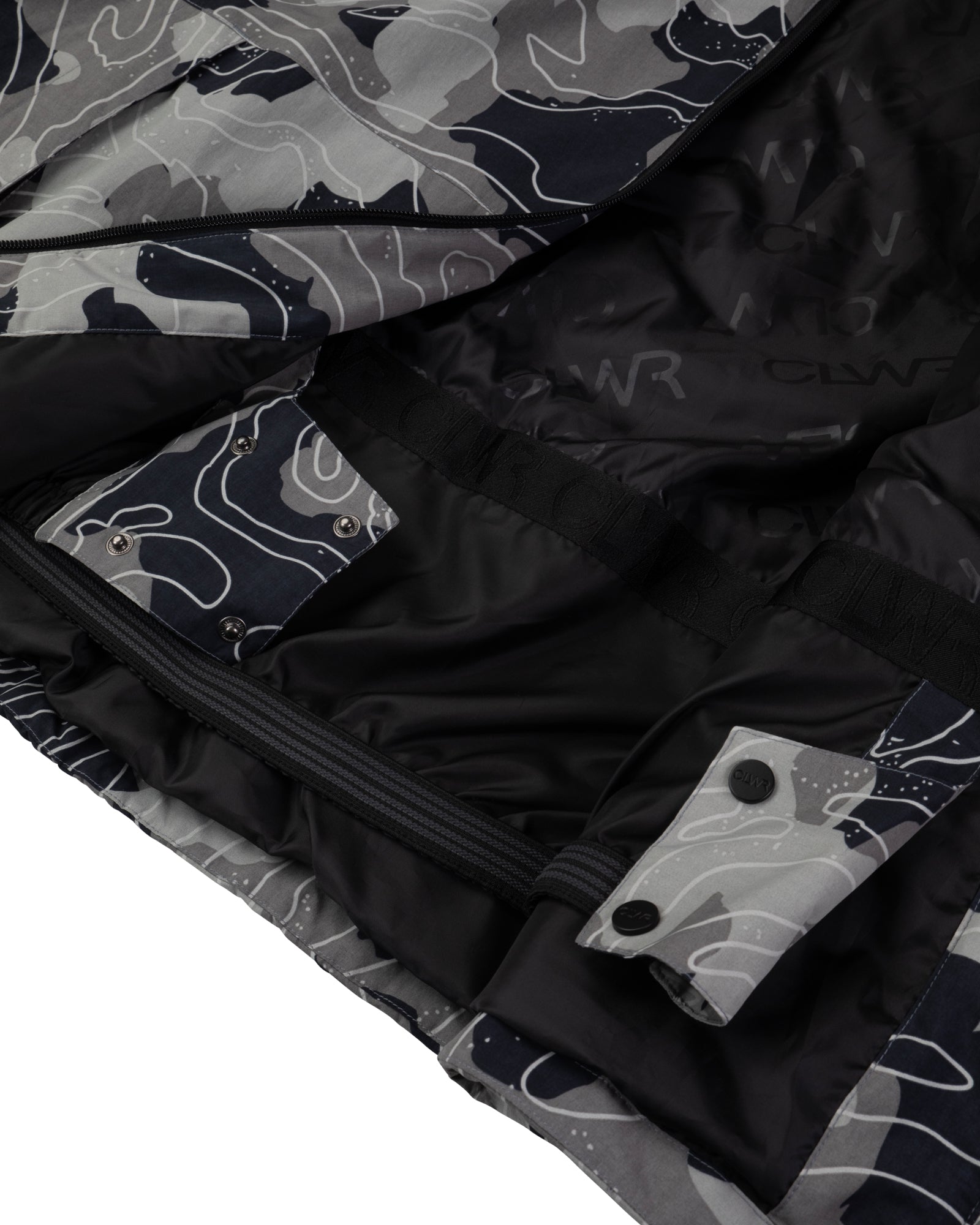 Box Jacket - Svart Karta