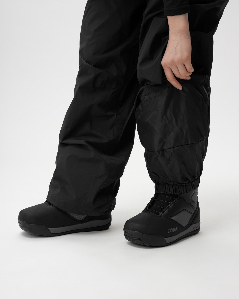 Elastic snow gaiters