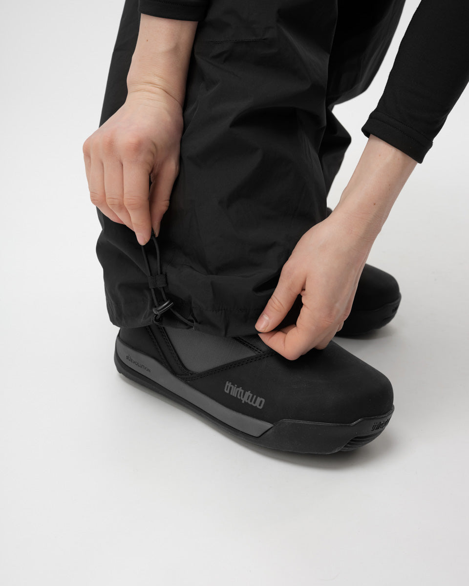 Drawstring leg adjustment