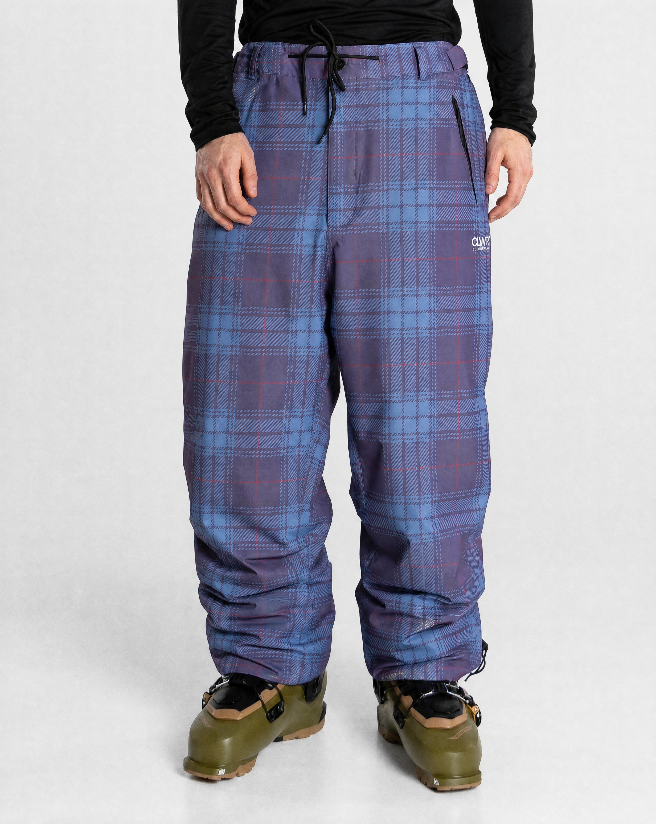 Box Pants - Check