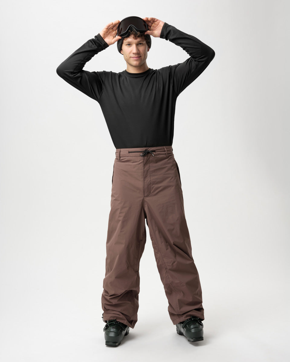 Box Pants - Coffee