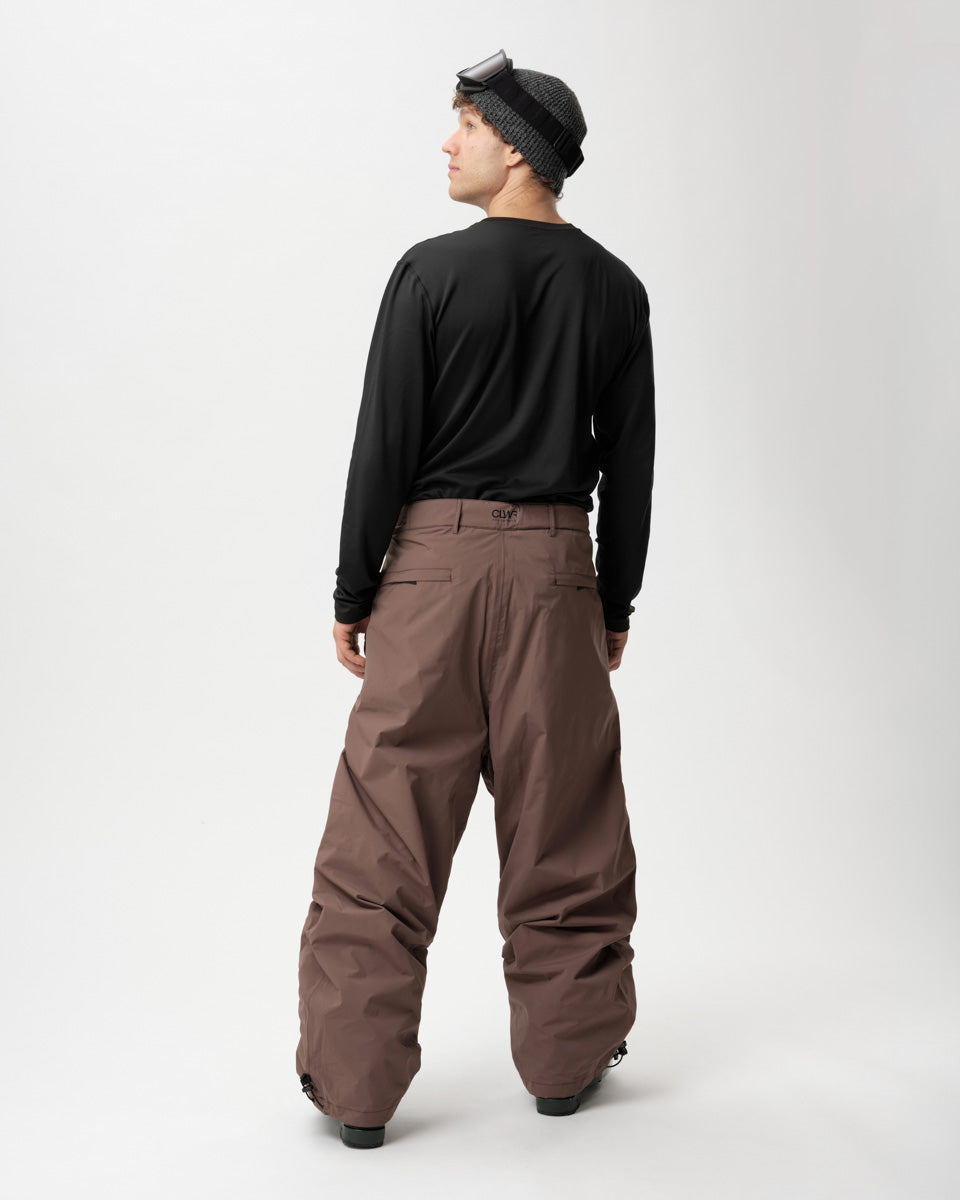Box Pants - Coffee