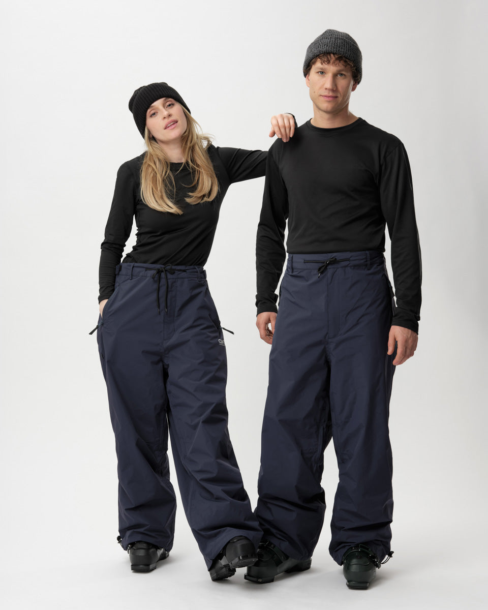 Box Pants - Navy