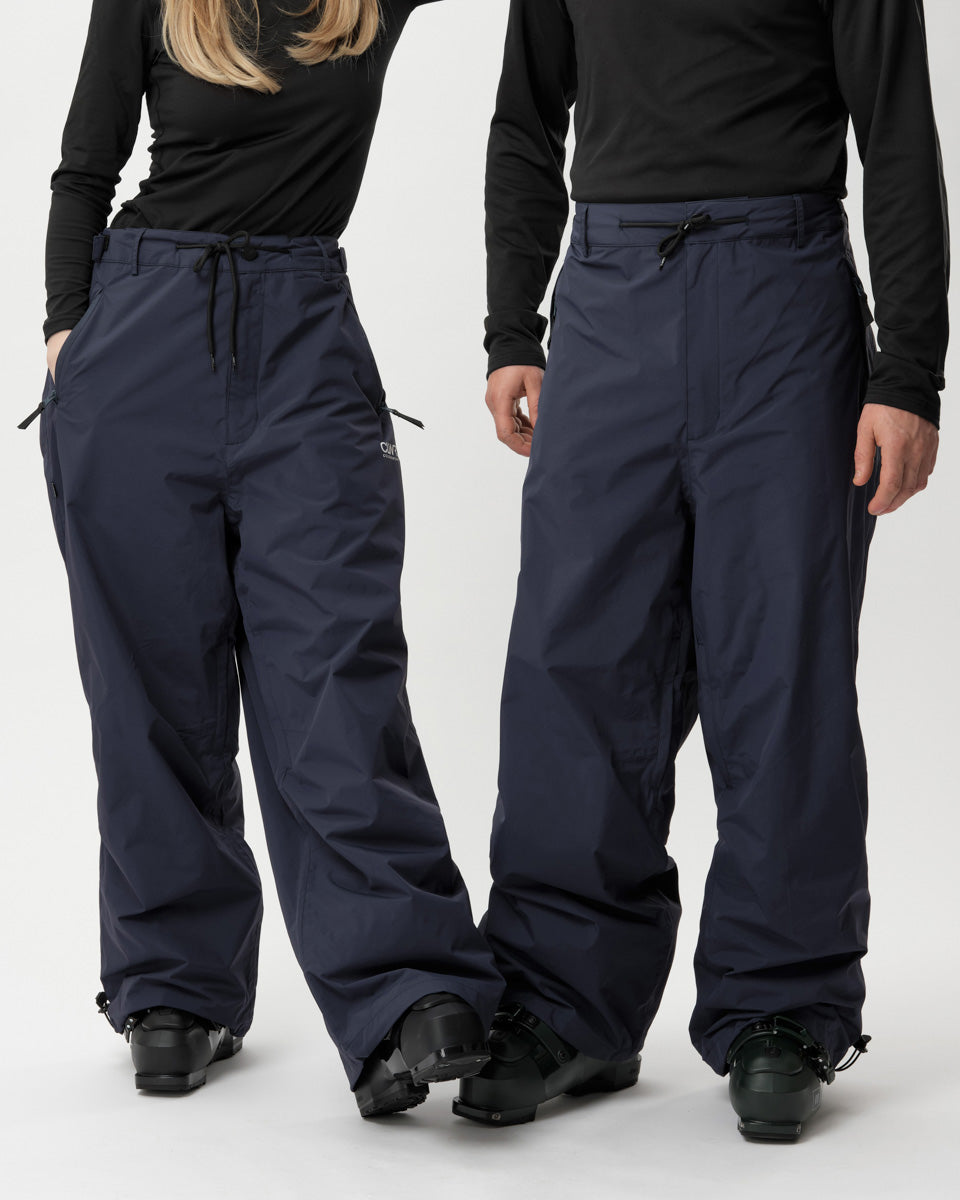 Box Pants - Navy