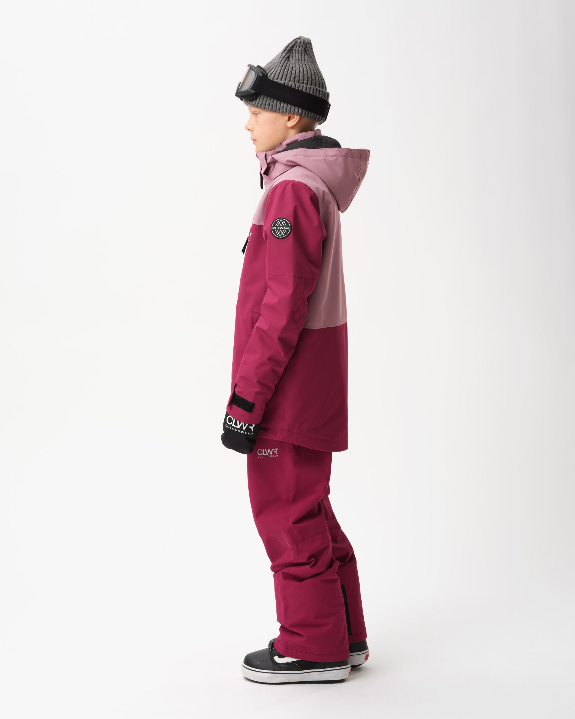 Pow Jacket Junior - Raspberry Red