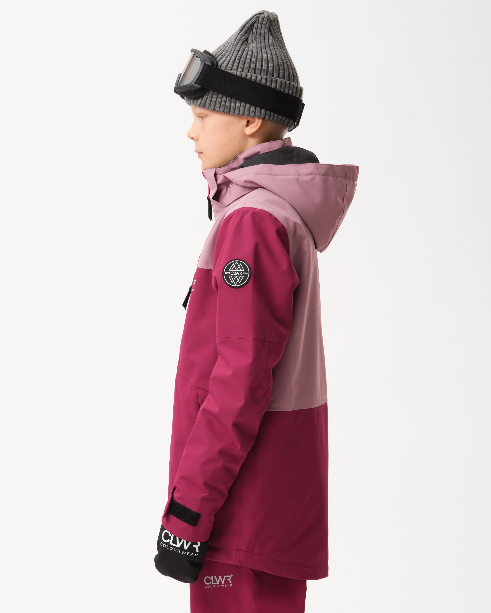 Pow Jacket Junior - Raspberry Red