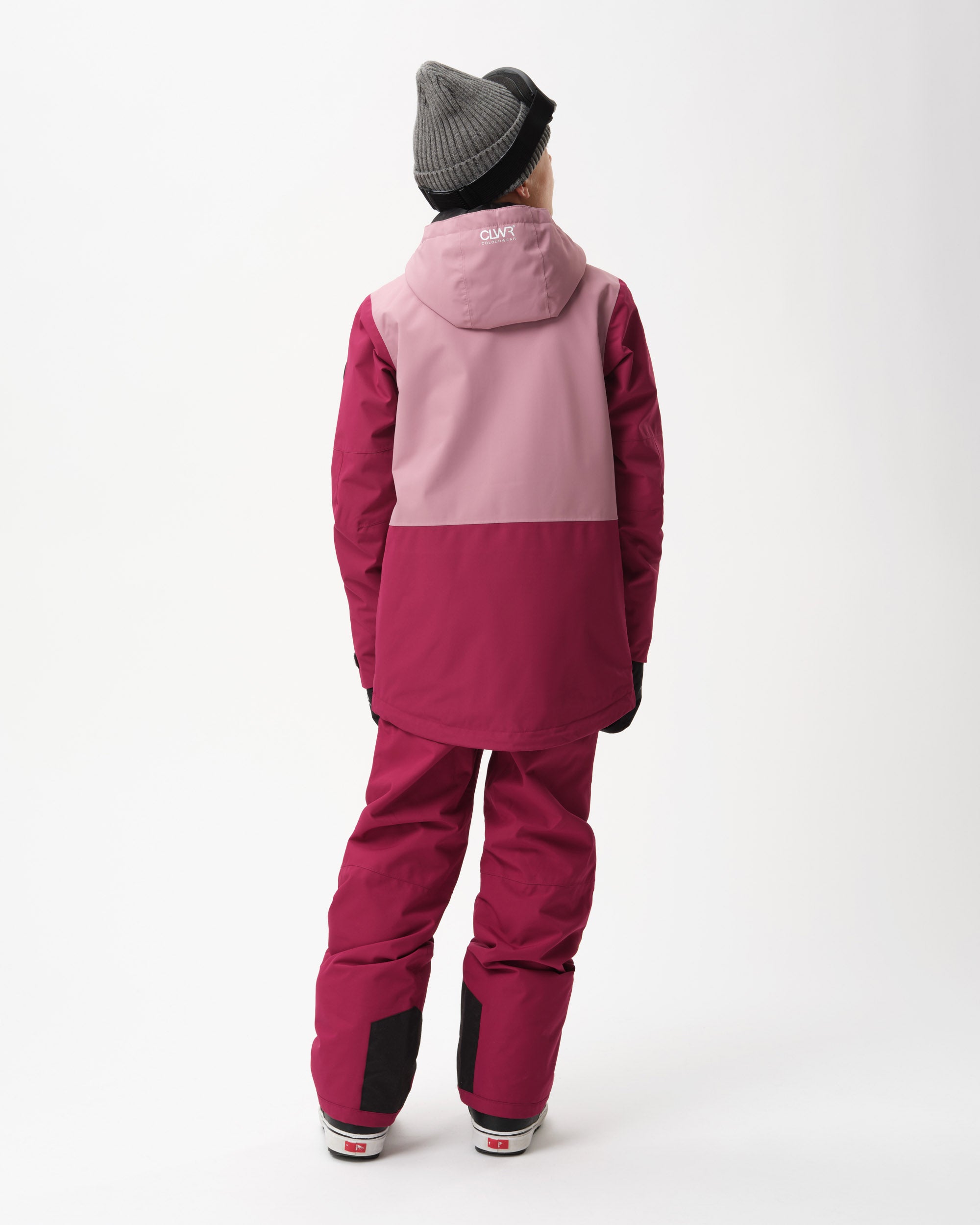 Pow Jacket Junior - Raspberry Red