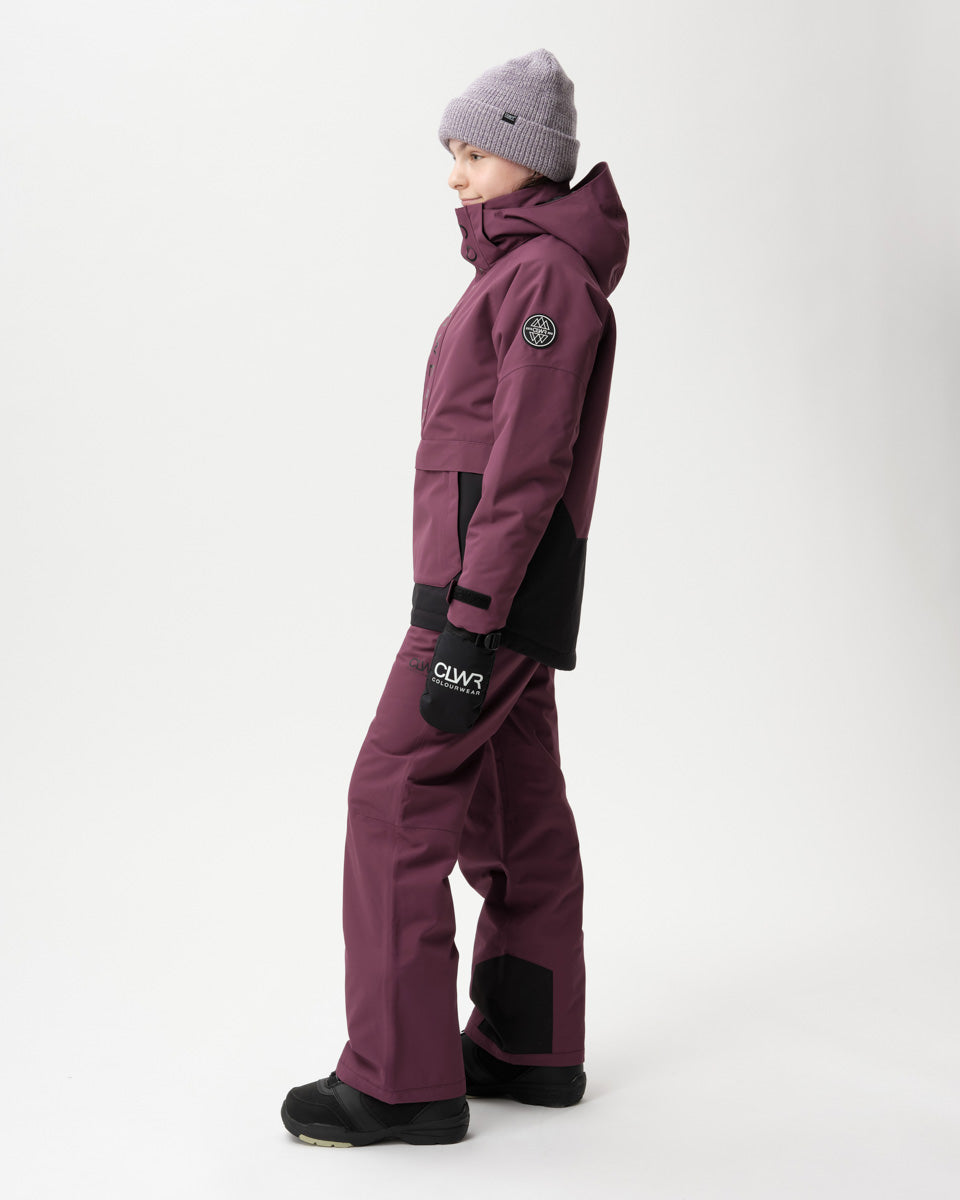 Signature Anorak Junior - Deep Cherry