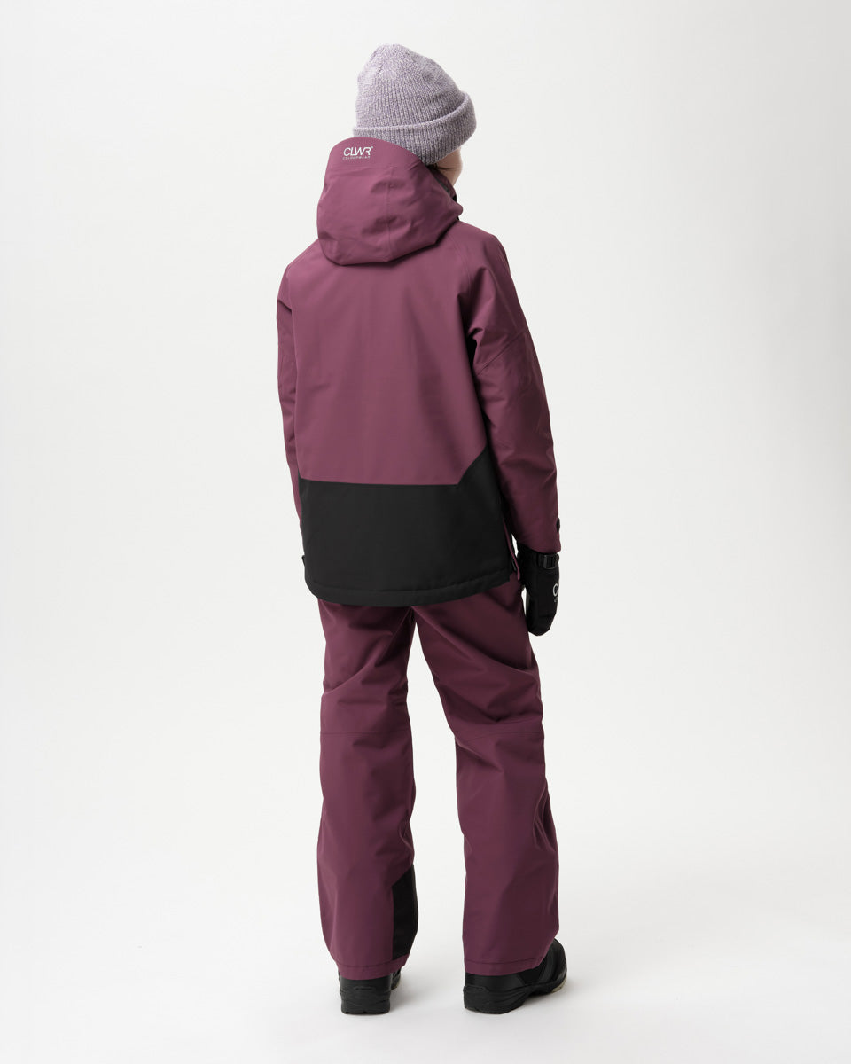 Signature Anorak Junior - Deep Cherry