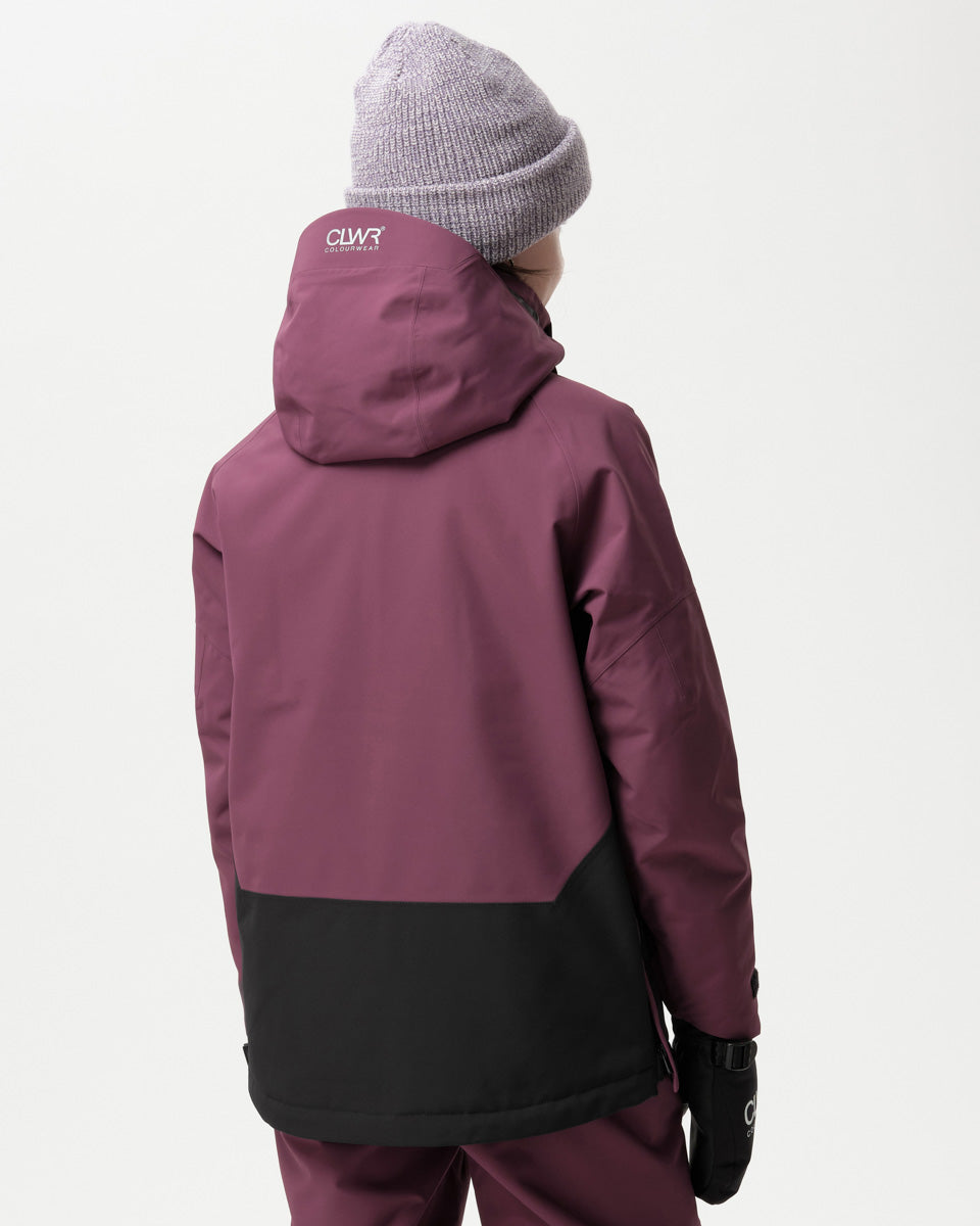 Signature Anorak Junior - Deep Cherry