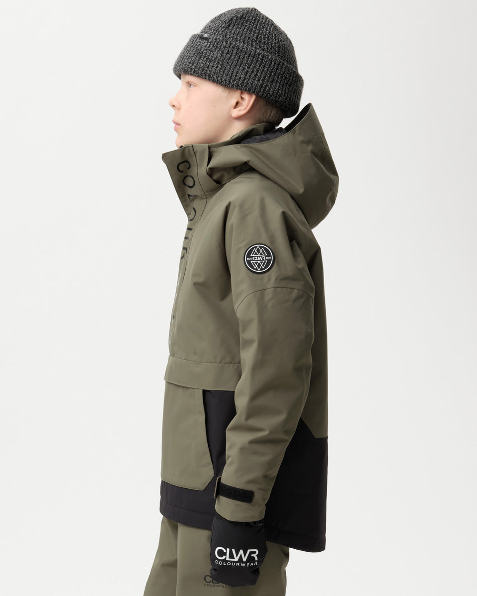Signature Anorak Junior - Khaki Green