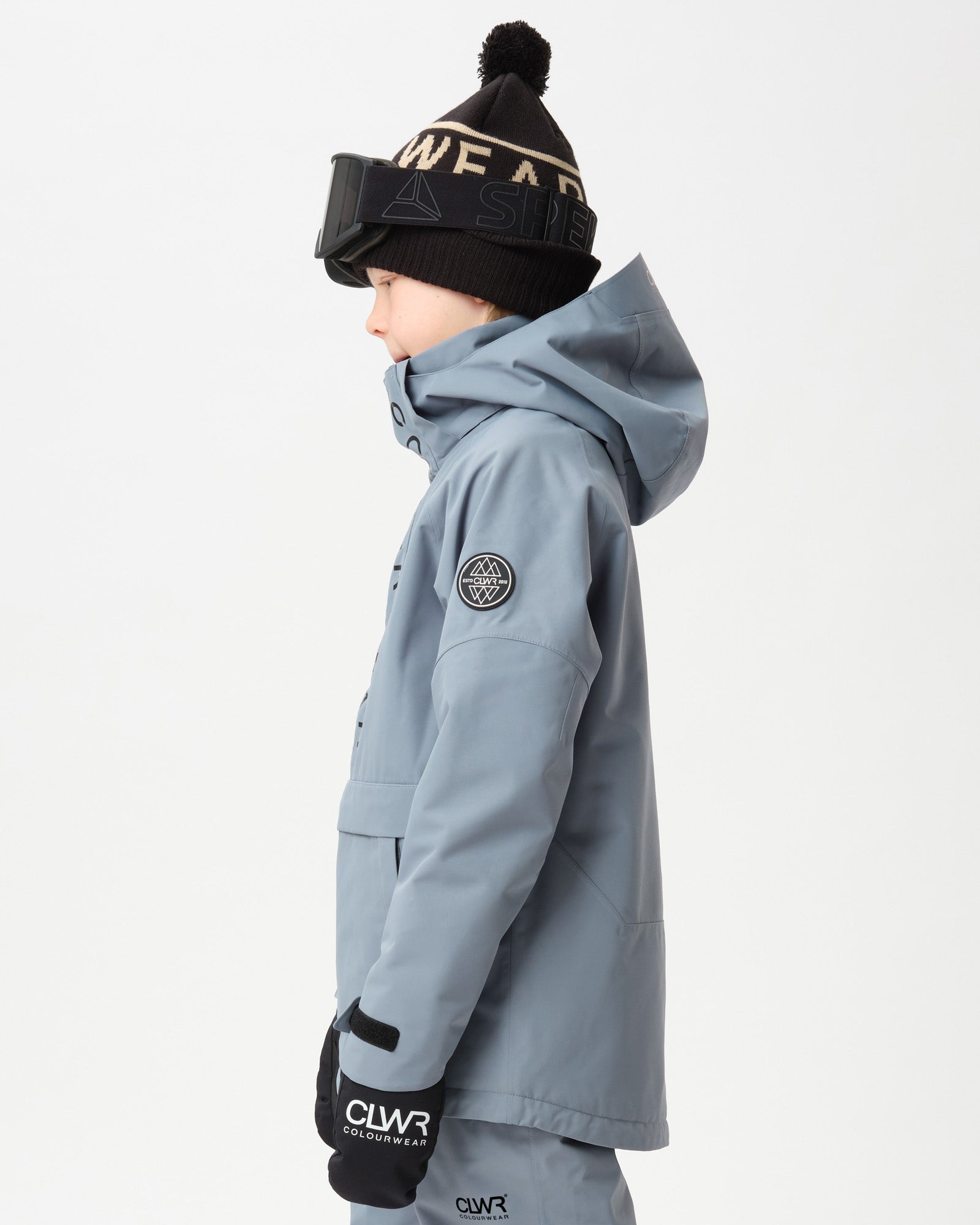 Signature Anorak Junior - Grey Blue
