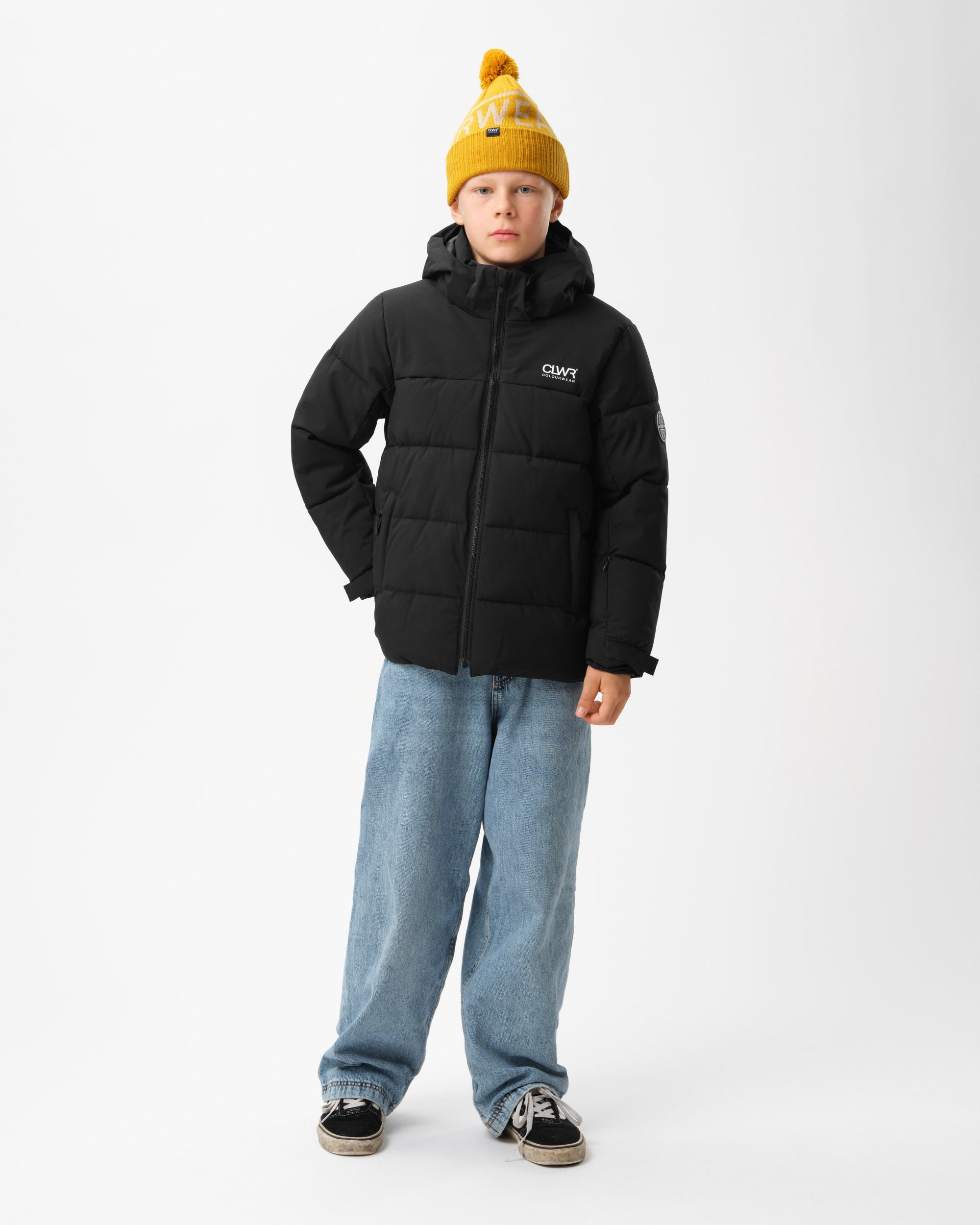 Pole Jacket Barn - Svart