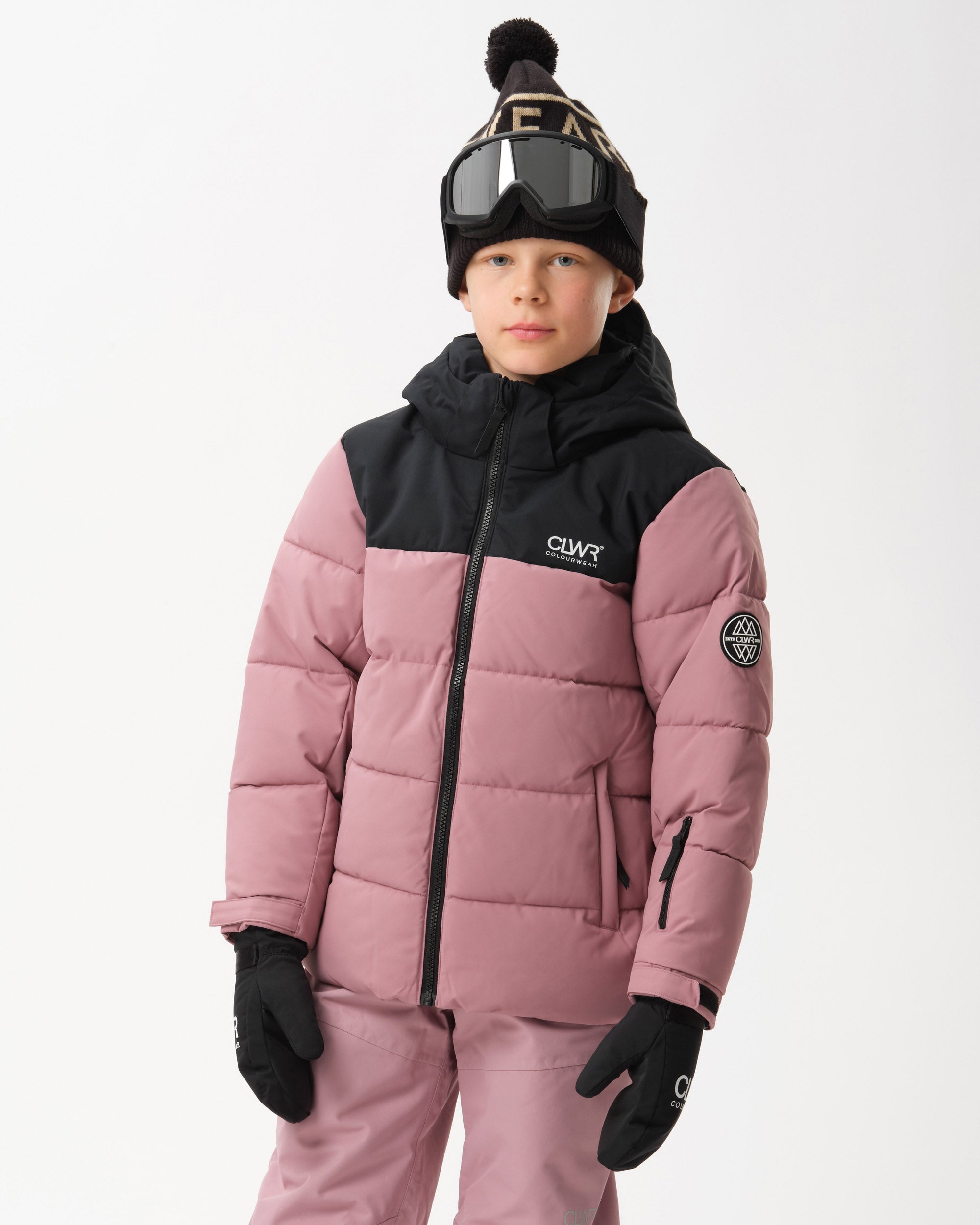 Pole Jacket Junior – Dark Rose | Waterproof Winter Jacket for Kids ...