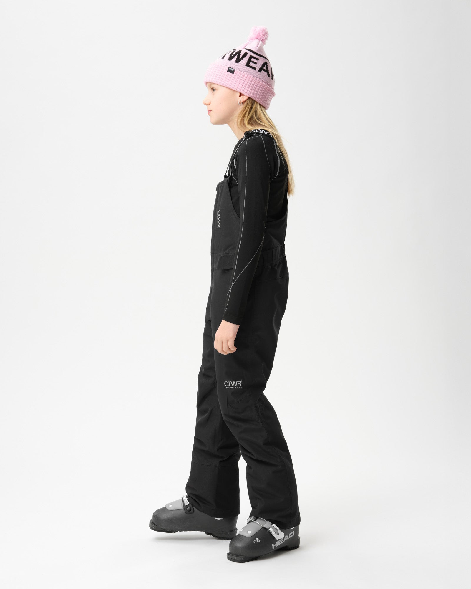 Slash Bib Ski Pants Junior - Black