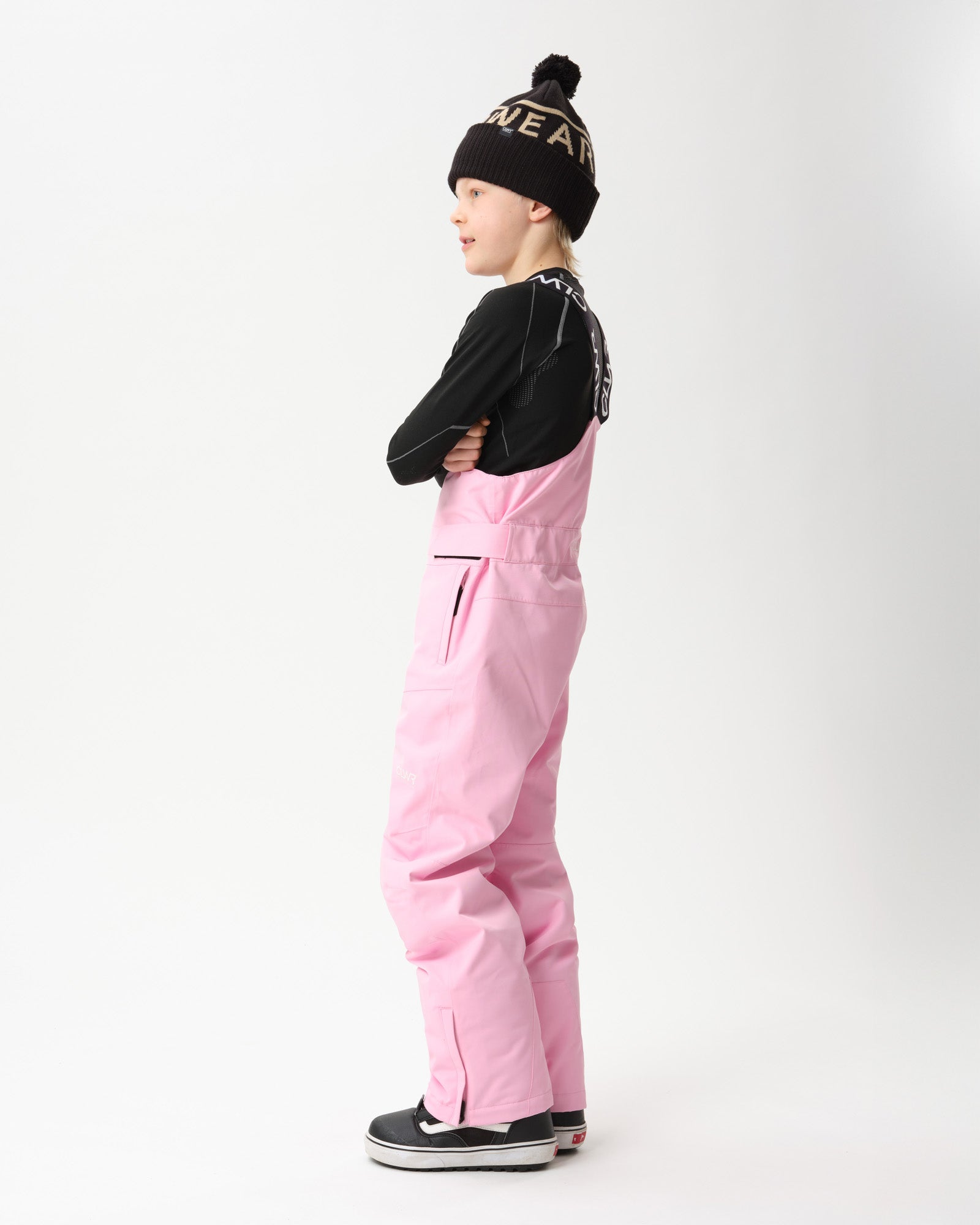 Slash BIB Ski Pants Barn - Ljusrosa