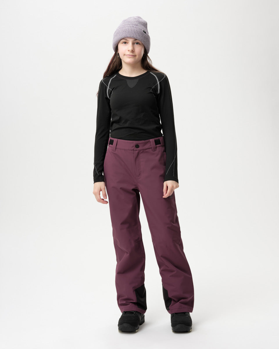 Line Pants Junior - Deep Cherry