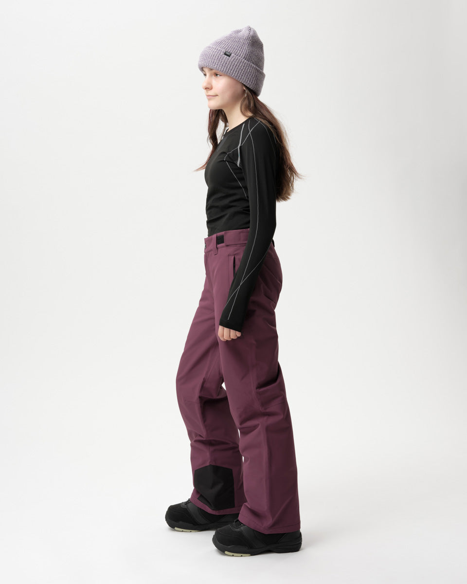 Line Pants Junior - Deep Cherry