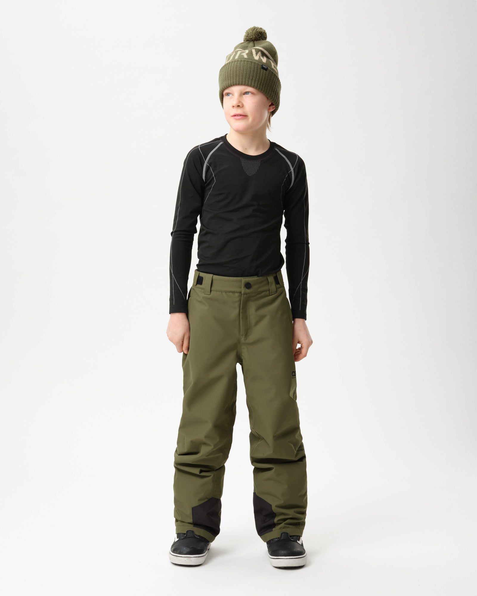 Line Ski Pants Junior - Dk Olive