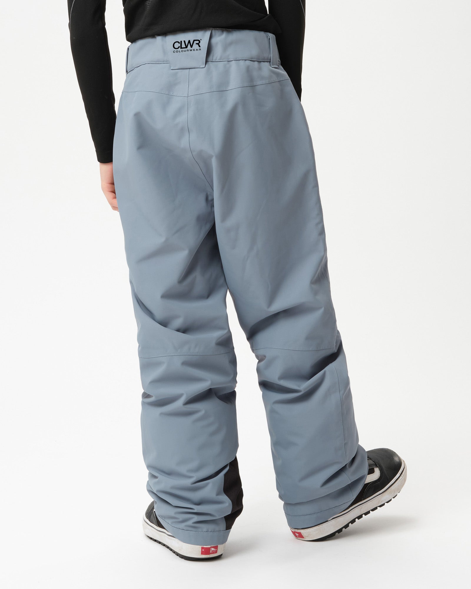 Junior Line Ski Pants – Grey Blue Kids' Insulated Ski