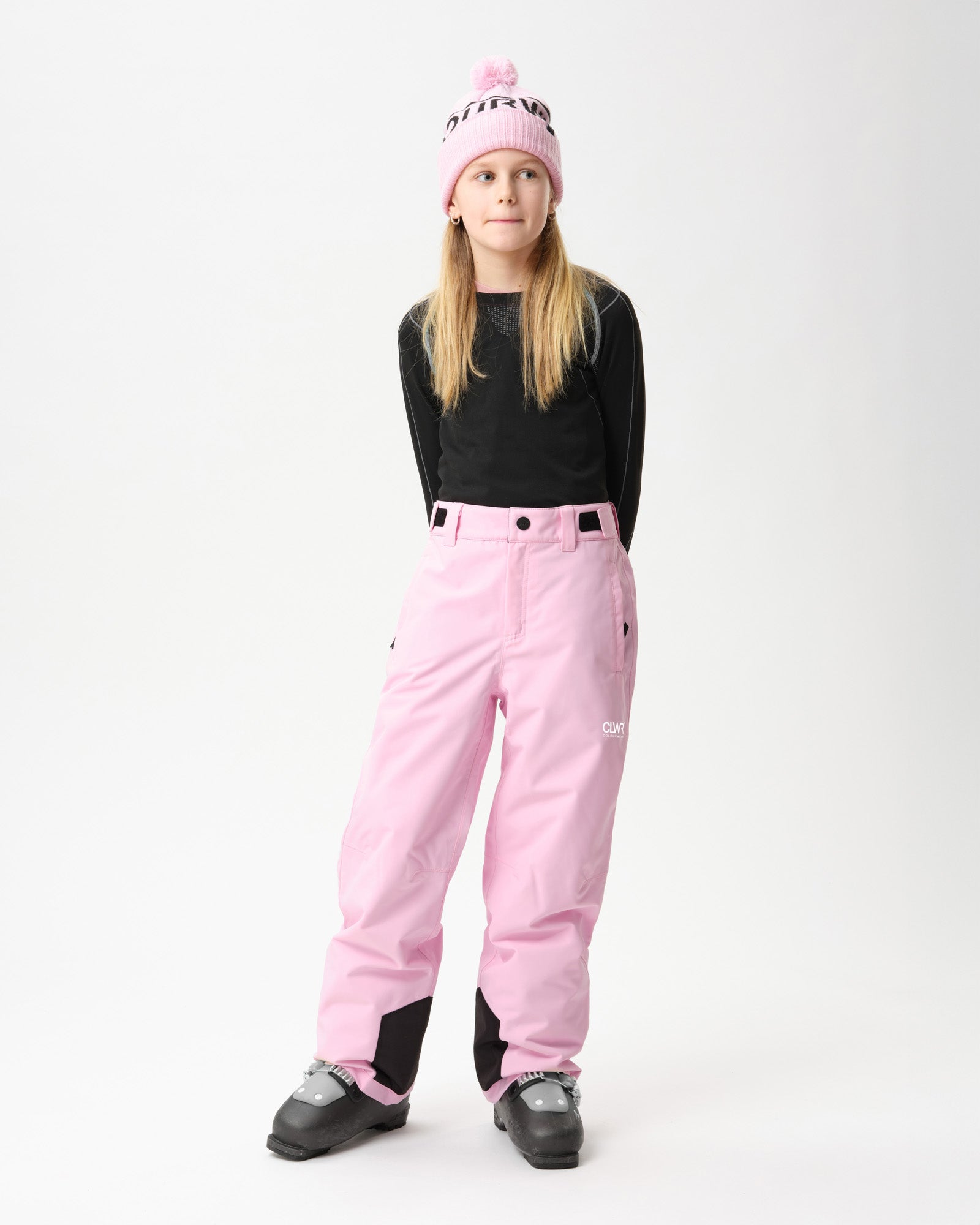 Junior Line Ski Pants – Light Pink | Kids' Snowboard & Ski Pants