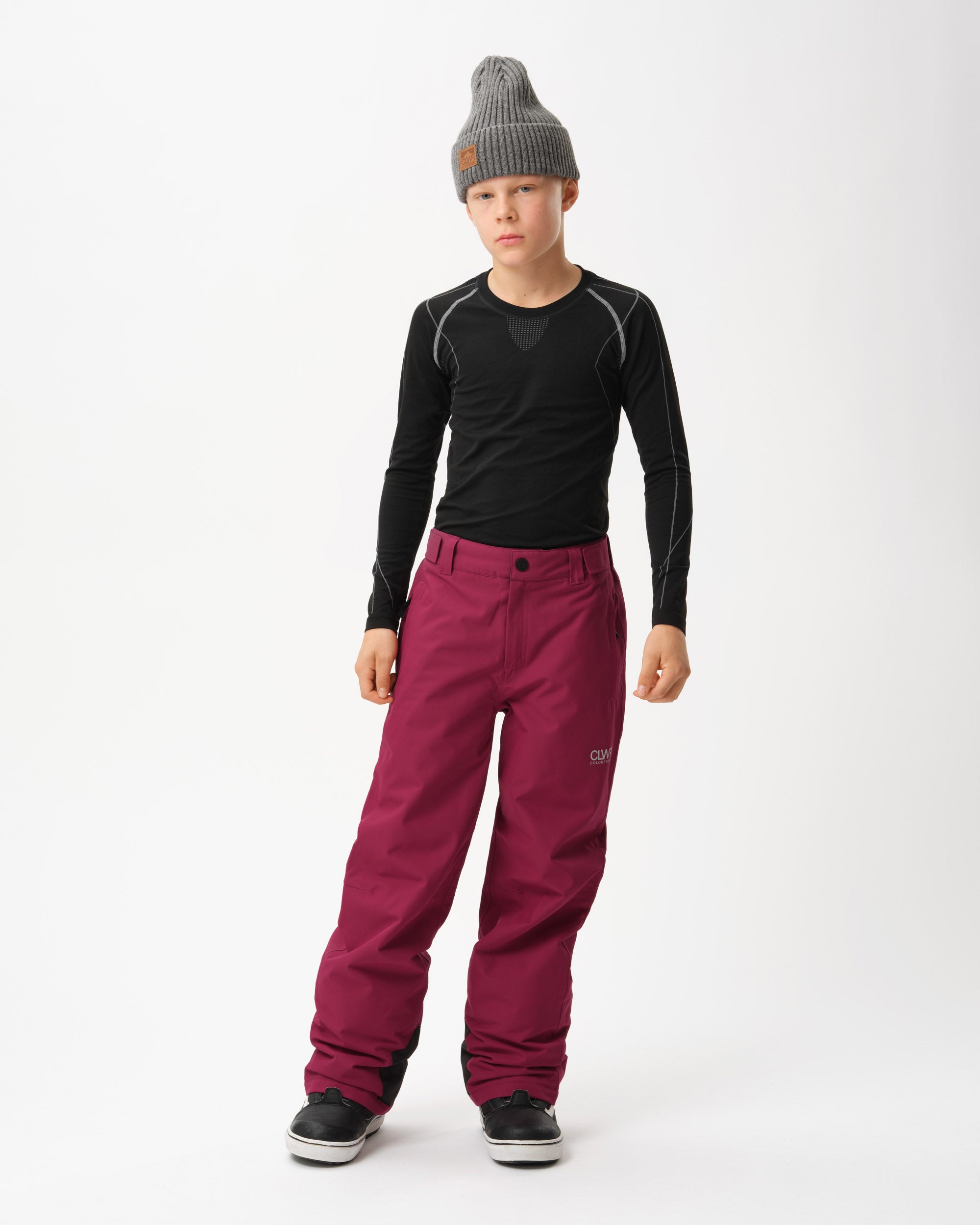Line Ski Pants Junior - Raspberry Red
