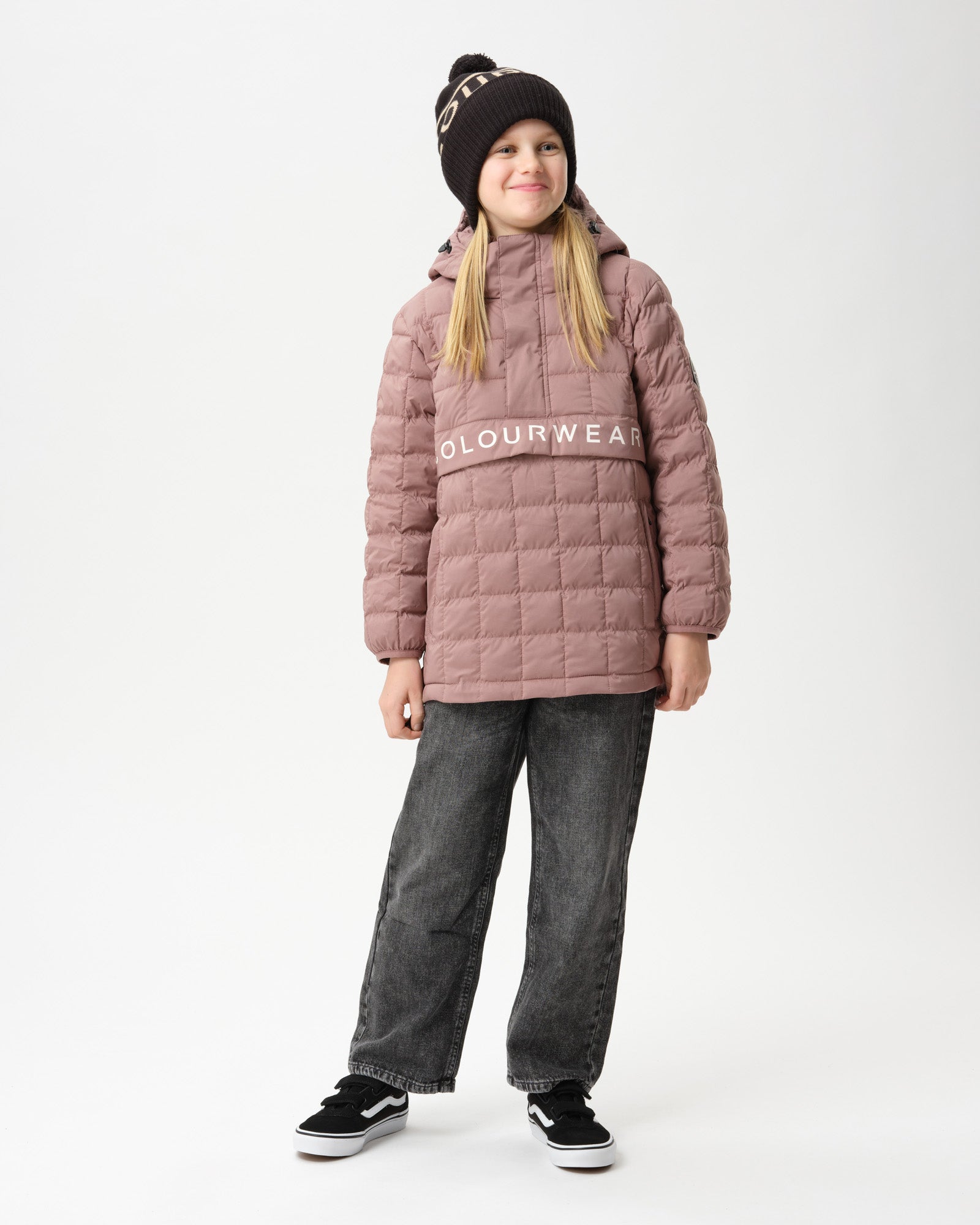 Fine Line Anorak Junior - Taupe