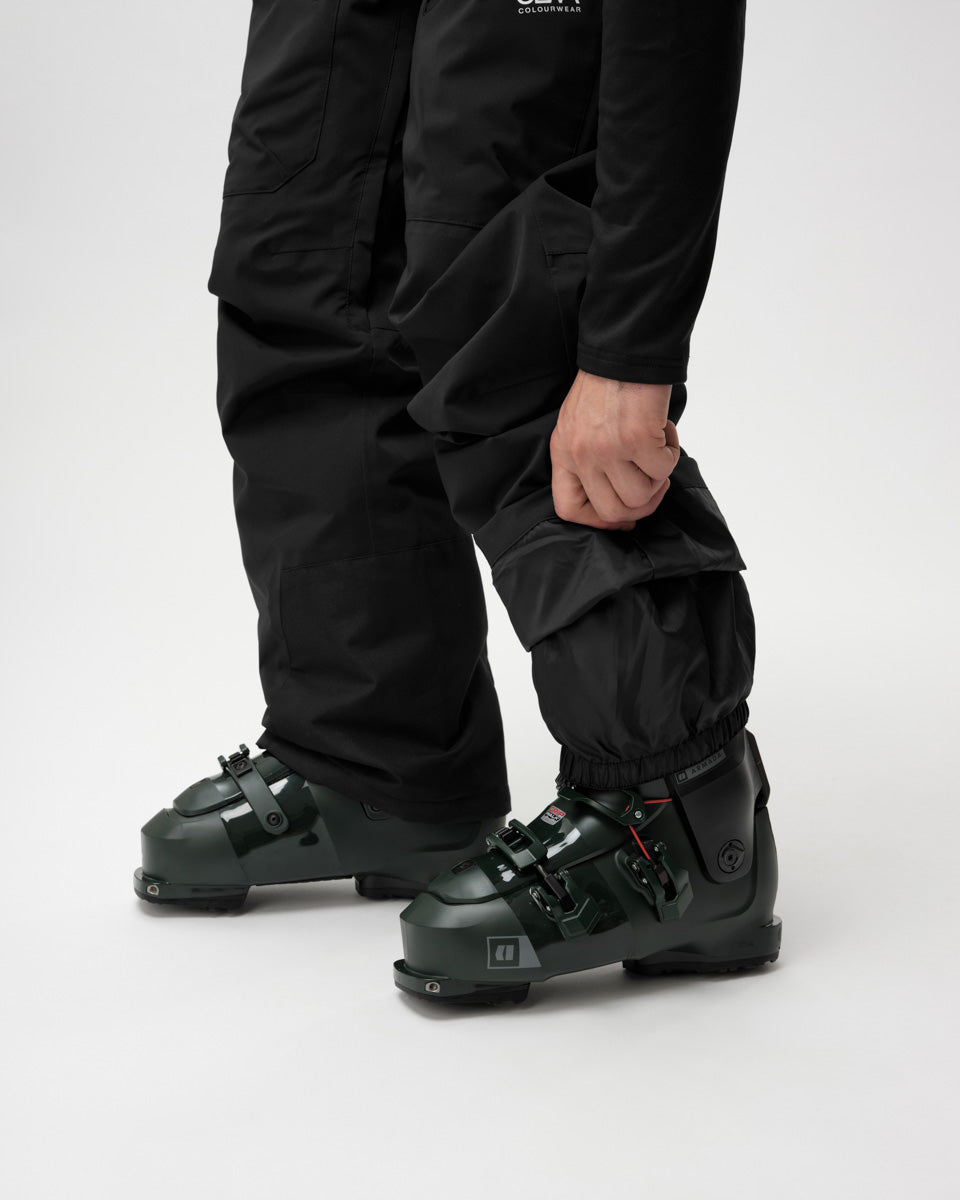 Elastic snow gaiters