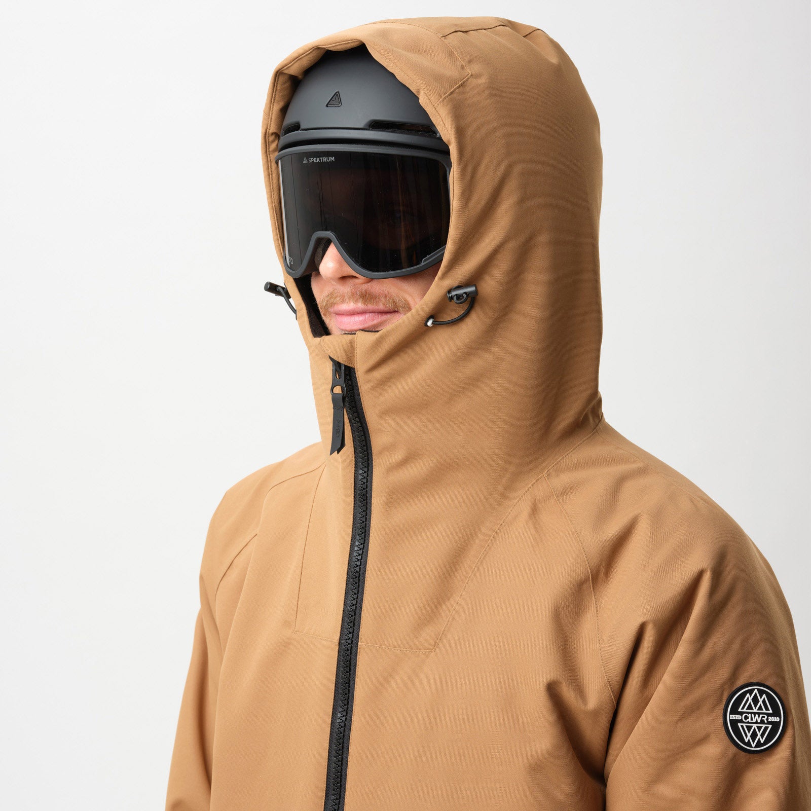 Men's League Jacket – Workwear Brown | Snowboard Shell for Ski