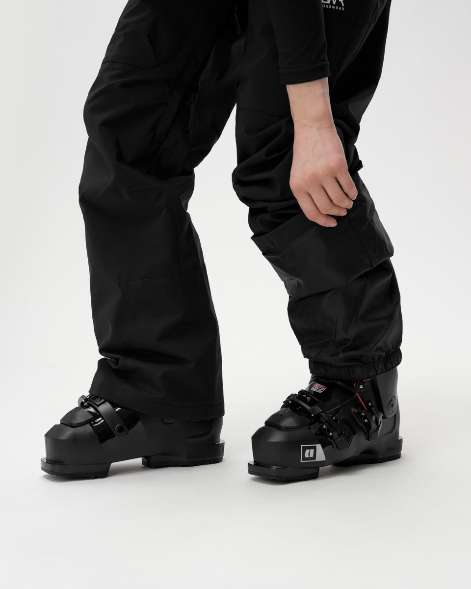 Elastic snow gaiters