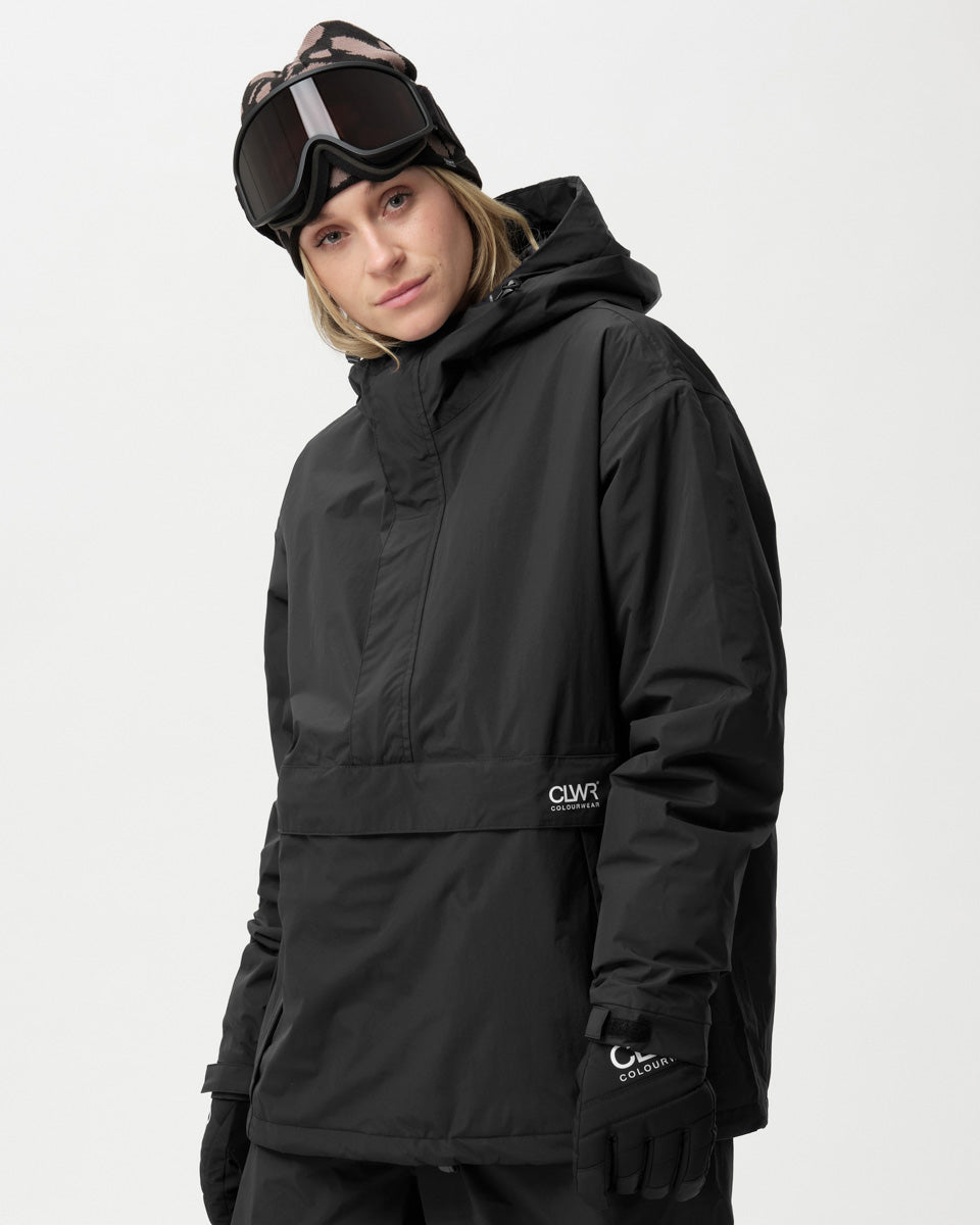 Box Anorak - Black
