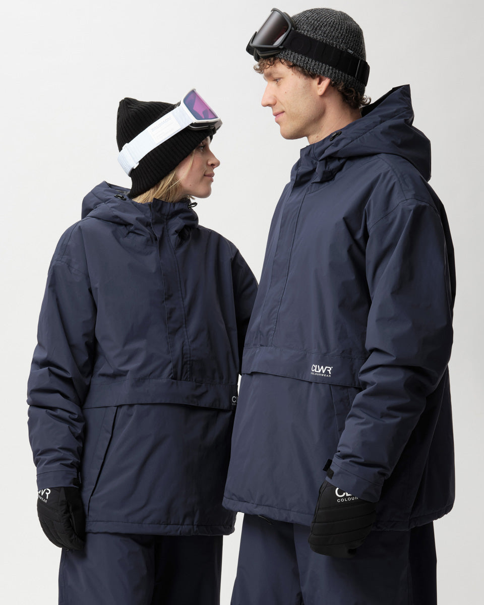 Box Anorak - Navy