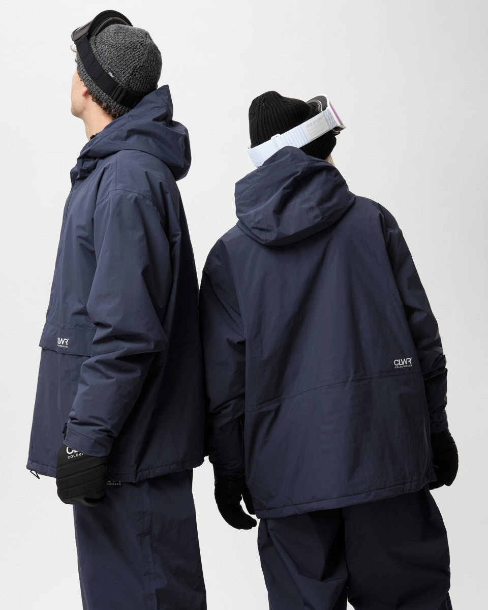 Box Anorak - Navy