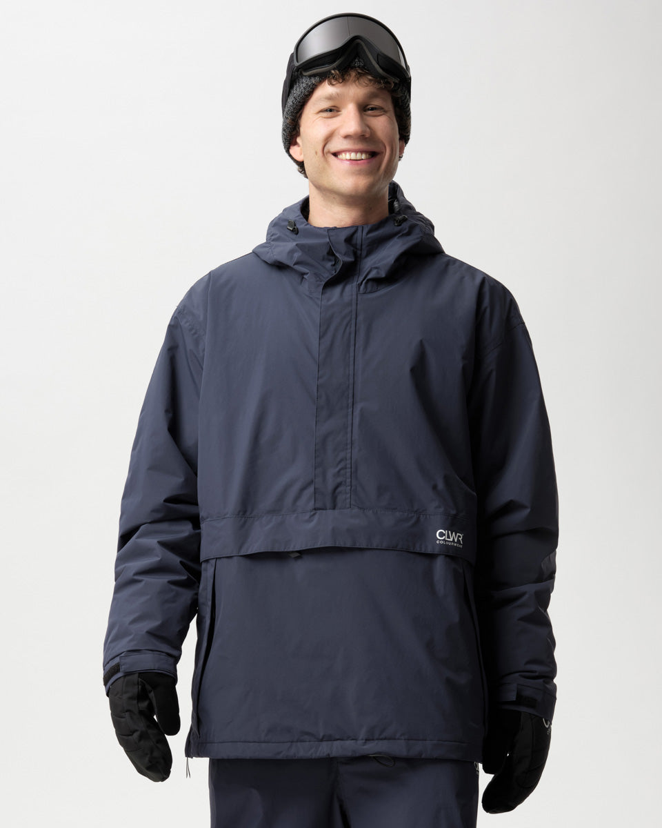 Box Anorak - Navy