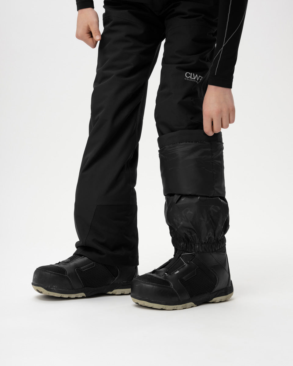Elastic snow gaiters