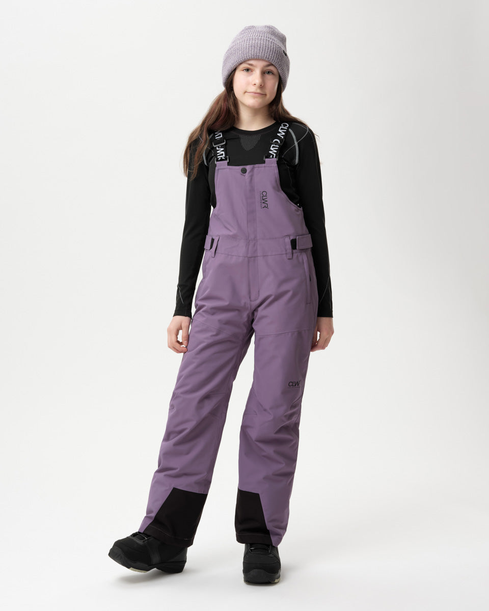 Polar Bib Pants - Dusty Purple
